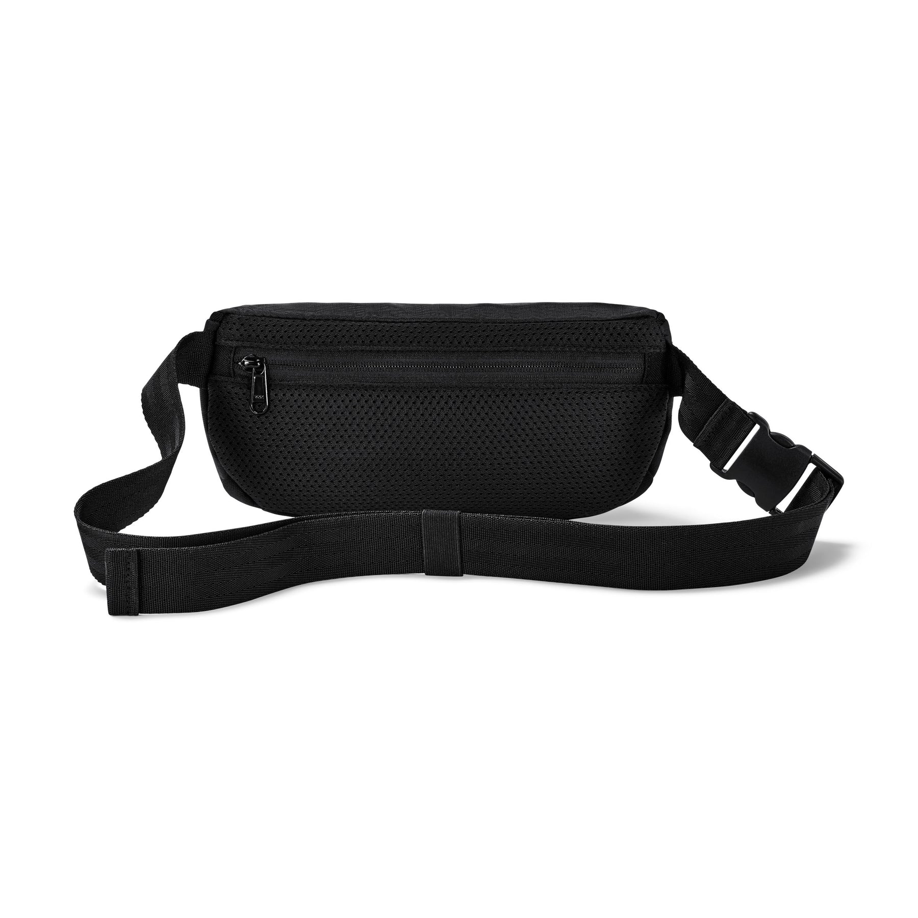 Johnny Urban Bauchtasche Devin für Herren in Schwarz mit Mesh-Material und Reißverschluss