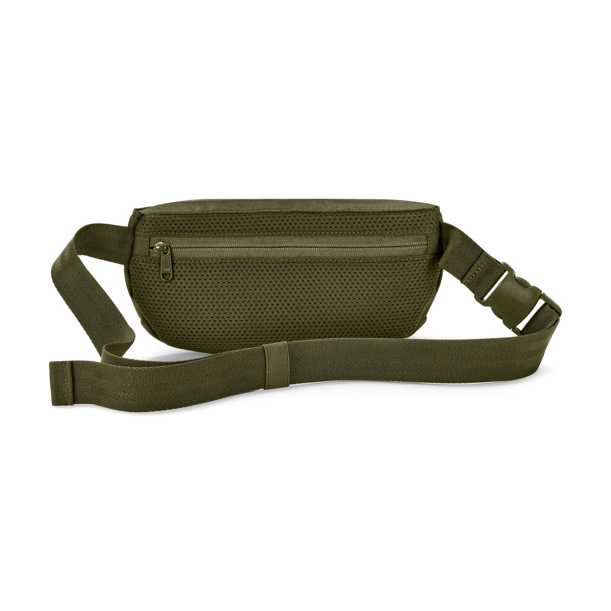 Olivgrüne Bauchtasche 'Devin' von Johnny Urban mit verstellbarem Gurt und Reißverschlussfach