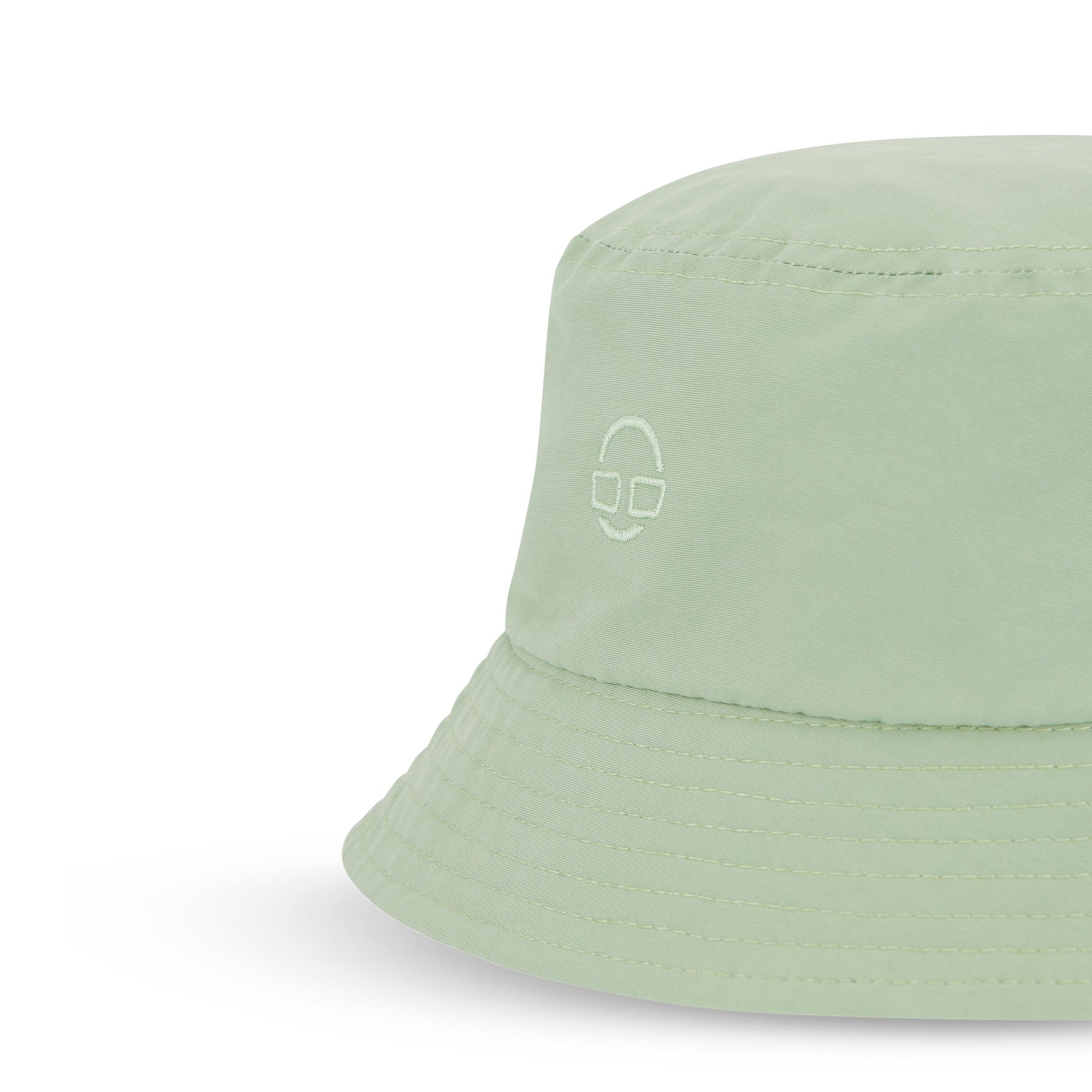 Grüner Bucket Hat 'Bob' von Johnny Urban mit gesticktem Logo