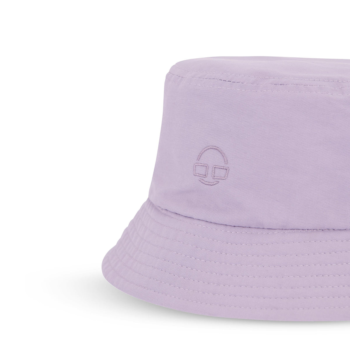 Lila Bucket Hat 'Bob' von Johnny Urban mit gesticktem Logo