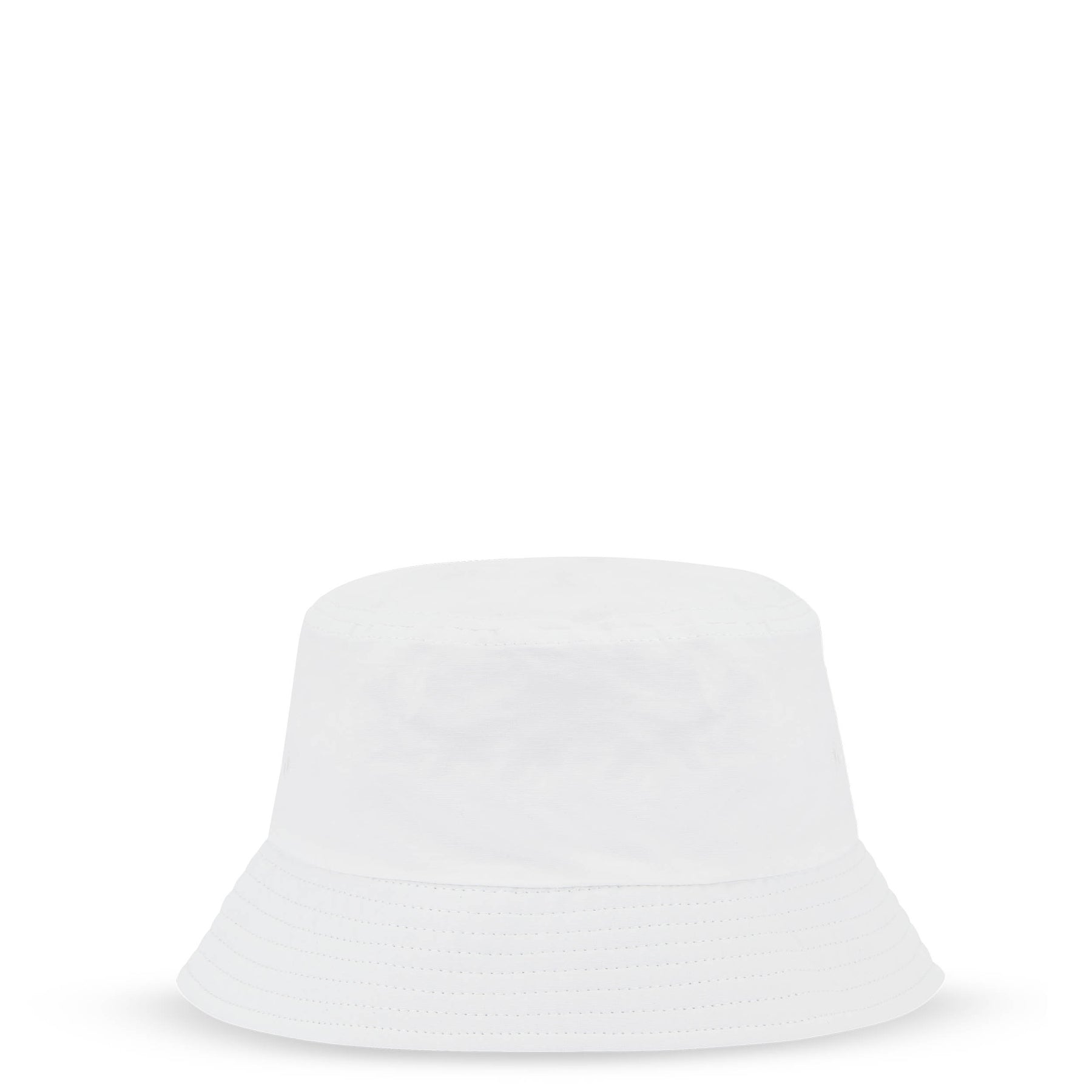Weißer Bucket Hat 'Bob' von Johnny Urban mit schmaler Krempe