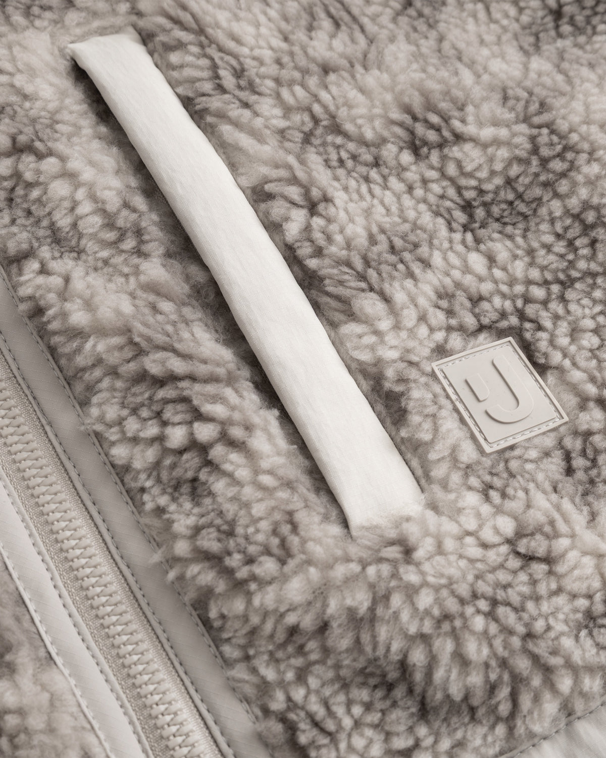 Cropped Teddy Fleecejacke "Carey"