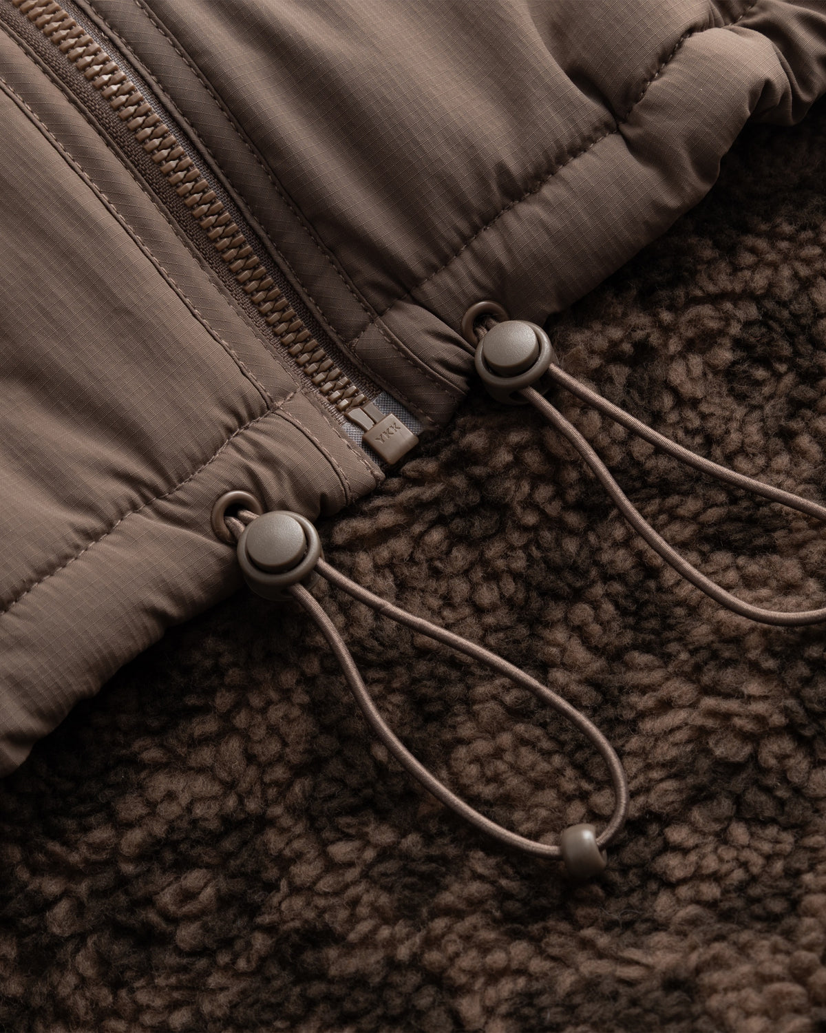 Cropped Teddy Fleecejacke "Carey"
