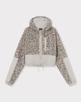 Cropped Teddy Fleecejacke "Carey"