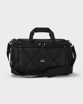 Schwarze große Duffle Bag 'Shawn Large' von Johnny Urban mit robustem Griff und verstellbarem Schultergurt