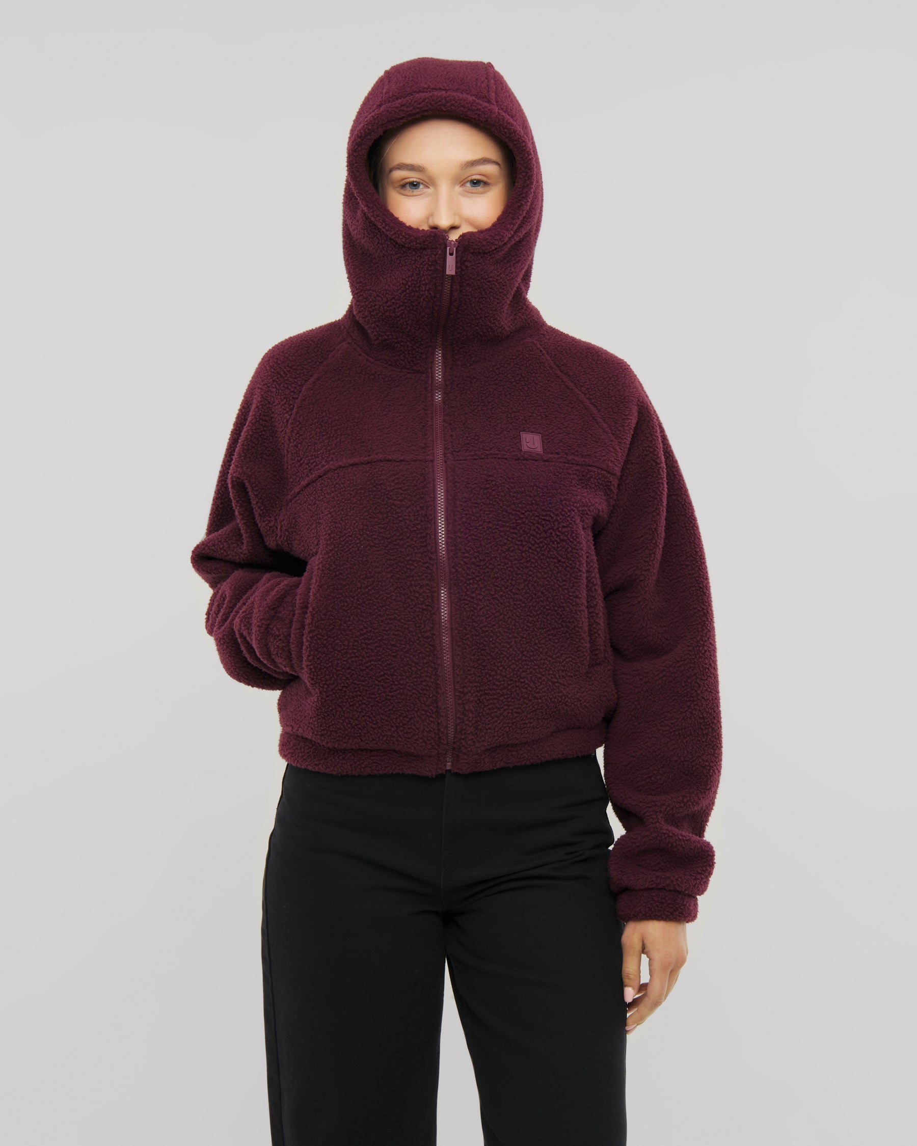 Cropped fleece jacket "Nova"
