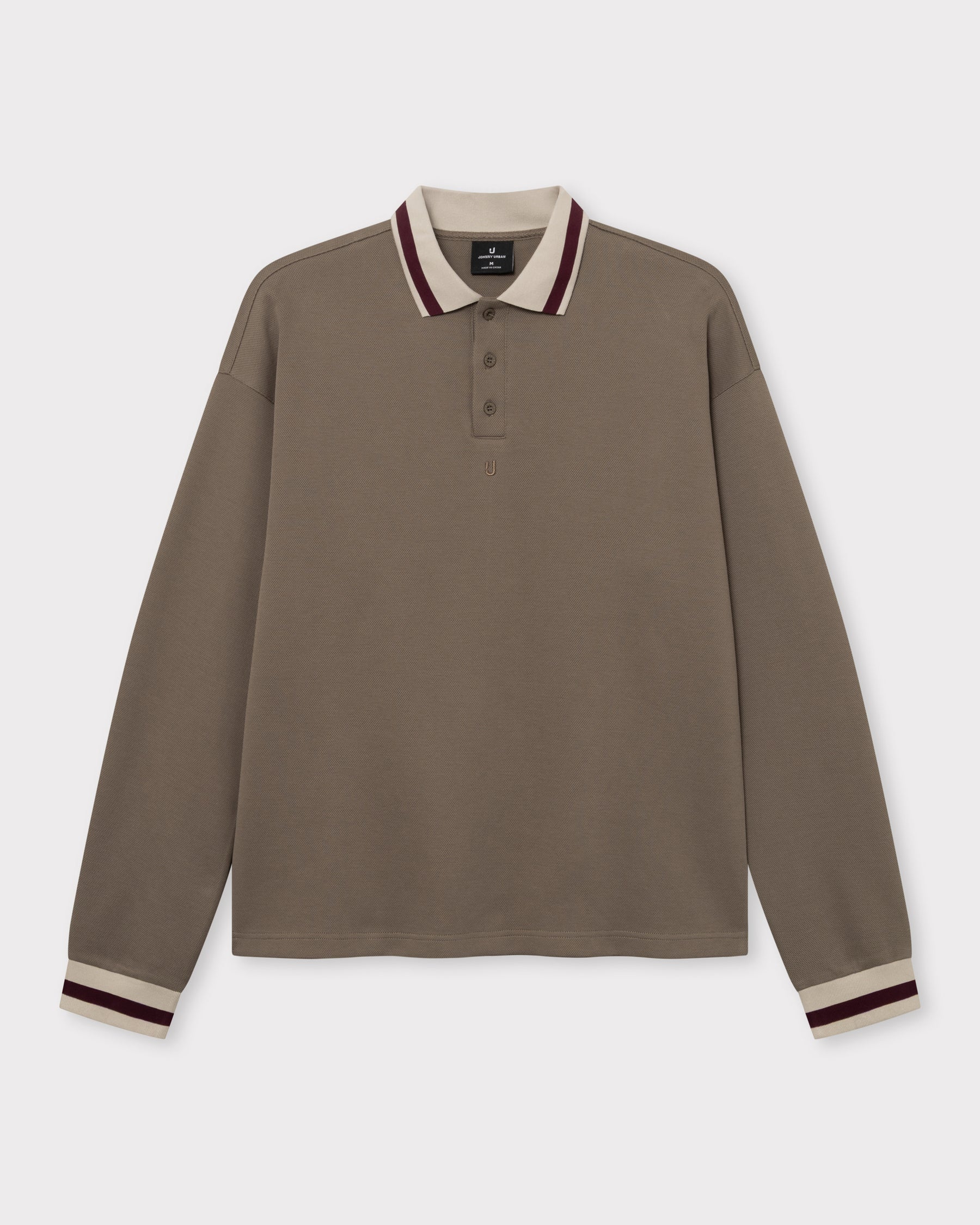 Long sleeve polo shirt “Brandon”