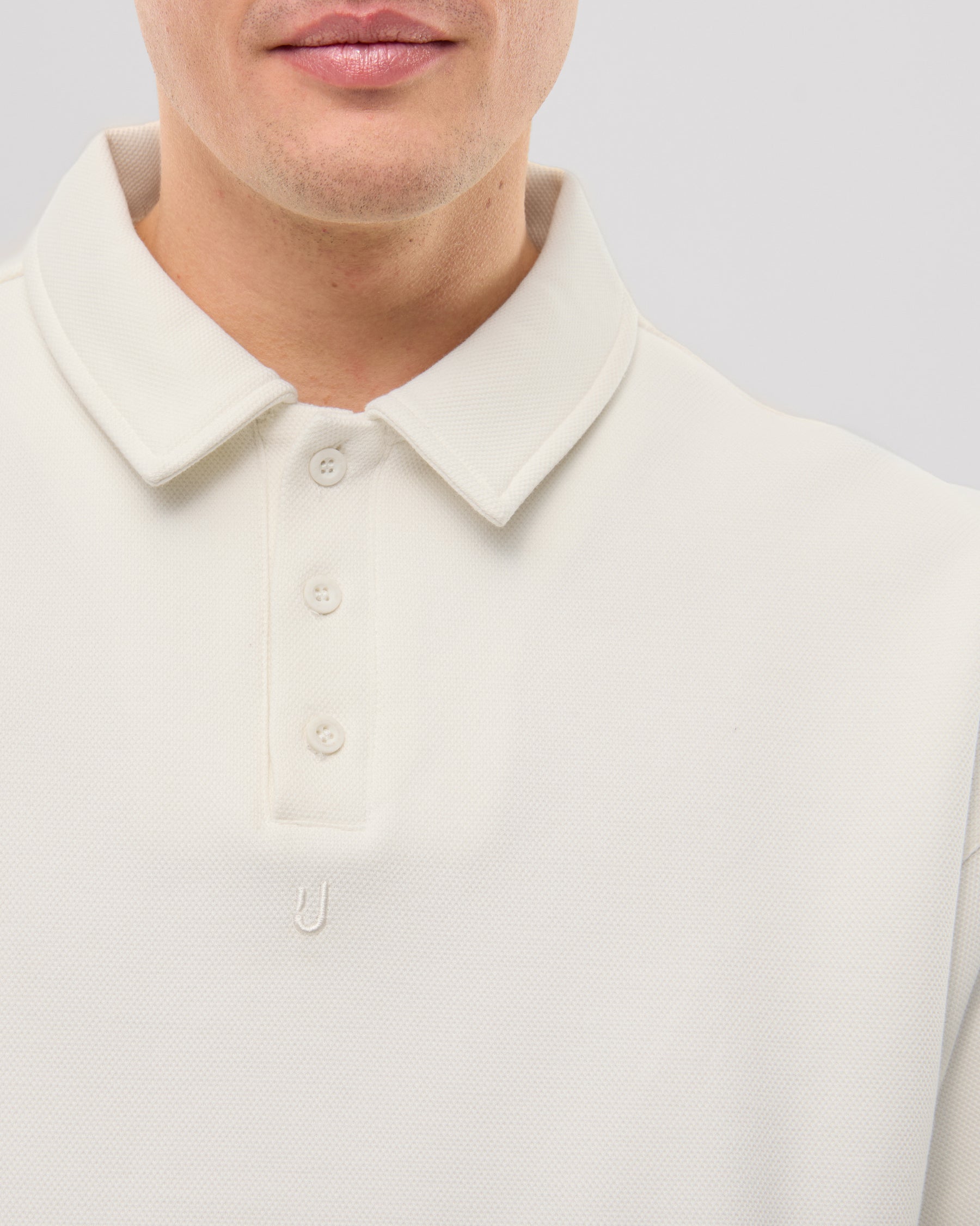 Long sleeve polo shirt “Brandon”