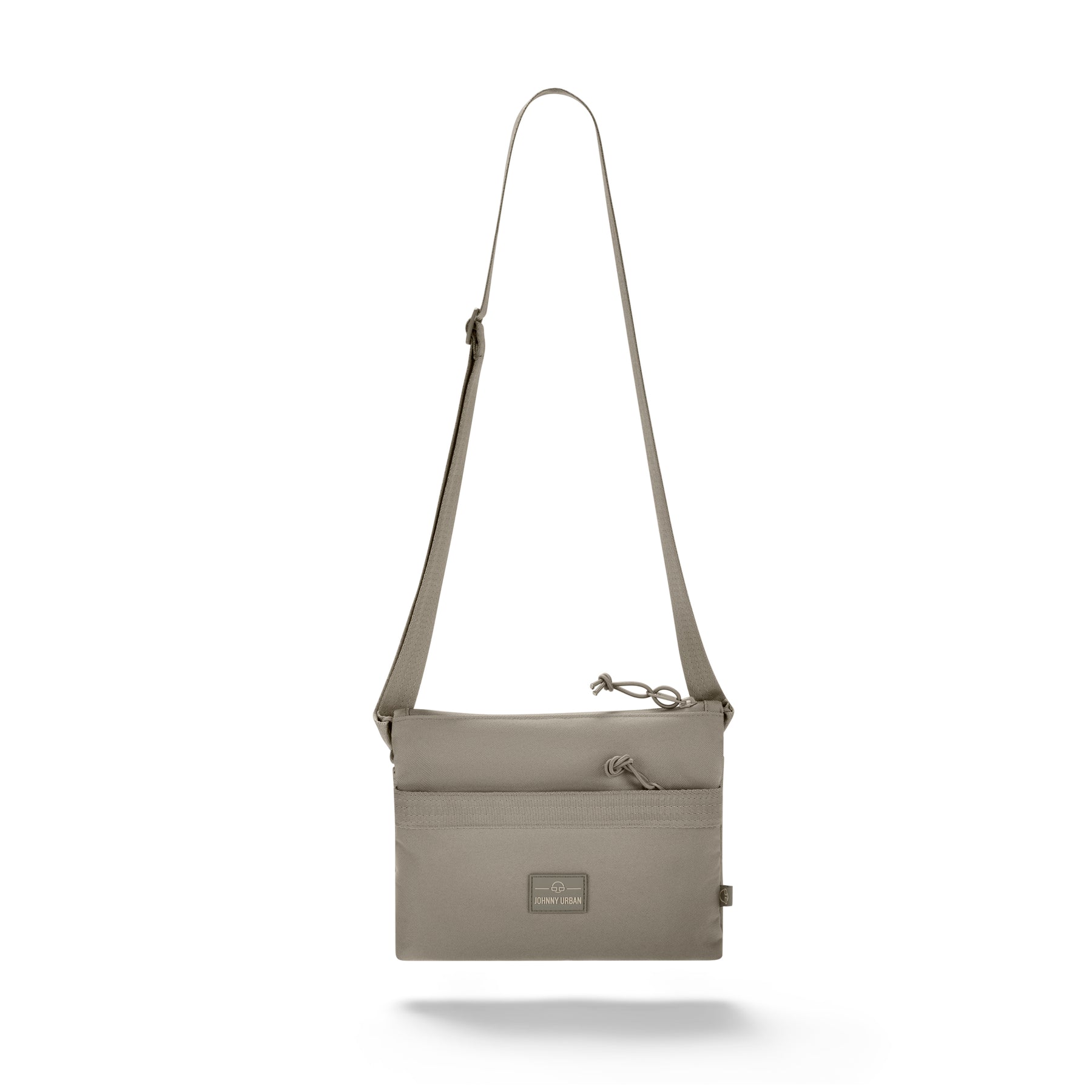 Umhängetasche 'Drew' von Johnny Urban in desert grey, rechteckig mit verstellbarem Schultergurt
