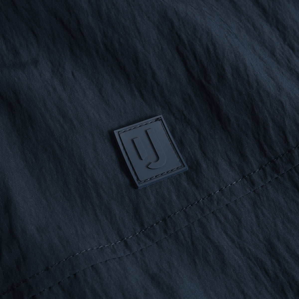 Dunkelblaue Übergangsjacke 'Lennon' mit Johnny Urban Logo-Patch