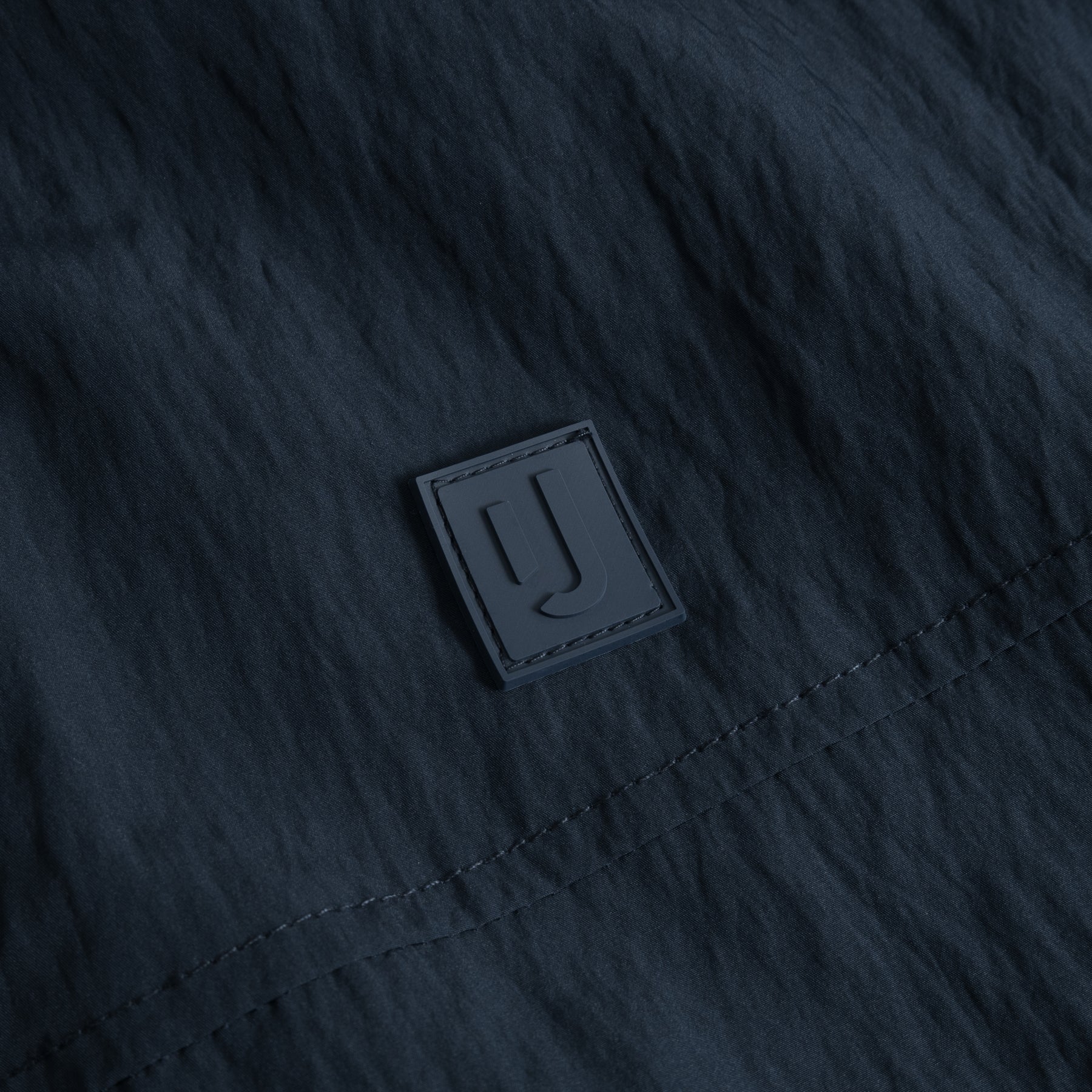 Dunkelblaue Übergangsjacke 'Lennon' mit Johnny Urban Logo-Patch