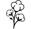 Schwarzes, Baumwoll-Sonnenschild mit verstellbarem Riemen hinten