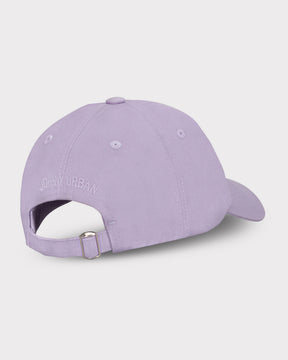 Fliederfarbene Damen-Cap Jen von Johnny Urban mit verstellbarem Riemen und umlaufender Naht