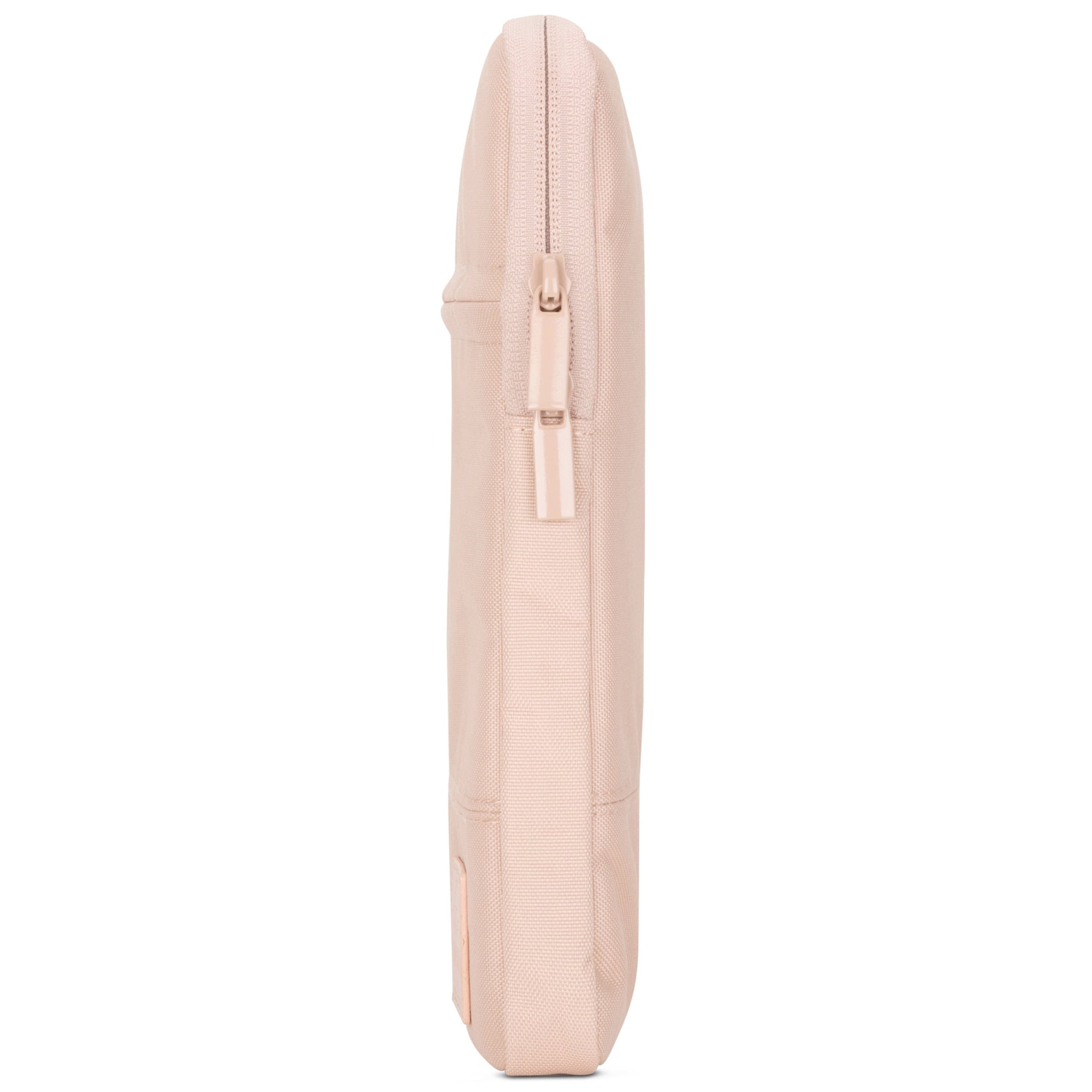 Seitenansicht der rosa Laptop Hülle 'Jake' von Johnny Urban für 13-16 Zoll Geräte mit Reißverschluss