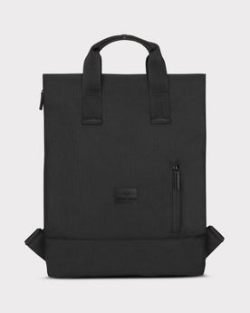 Schwarzer Johnny Urban Rucksack 'Ivy' mit rechteckiger Form und kurzem Tragegriff